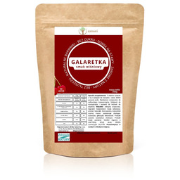Wiśniowa galaretka bez cukru 350g  FIT -