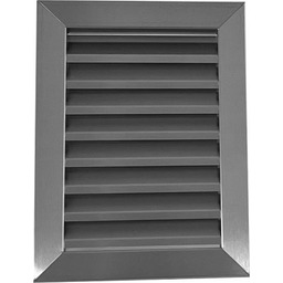 Kratka wentylacyjna z żaluzją metalowa inox 14x20