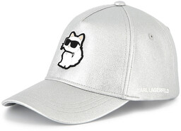 Czapka z daszkiem KARL LAGERFELD Z30392 Szary