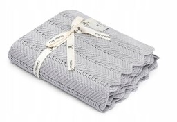 Kocyk Bambusowy 80X100 Feather Light Grey My Memi