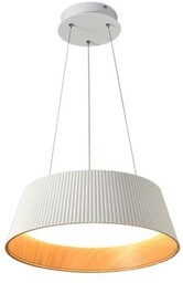 Aspe - Lampa wisząca 46cm, 1xLED, 30W, Biały