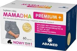 MamaDHA Premium+, 60 kapsułek