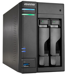 Poleasingowy serwer plików NAS Asustor AS6302T 2GB RAM