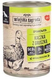 Wiejska Zagroda Kaczka z gruszką 400 g