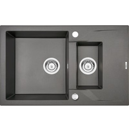 DEANTE Zlewozmywak półtorakomorowy z ociekaczem Andante ZQN T513