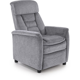 Fotel rozkładany wypoczynkowy jordan popielaty halmar