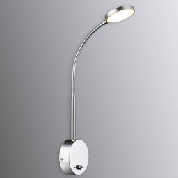 Globo Kinkiet LED Serin, chromowy / srebrny, salon