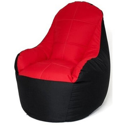 GO GIFT Pufa worek PUFGGFSAK0155 Czarno-czerwony XXL 140x90