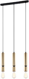 Italux Torla PEN-5041-3-BKBR lampa wisząca nowoczesna stalowa czarna