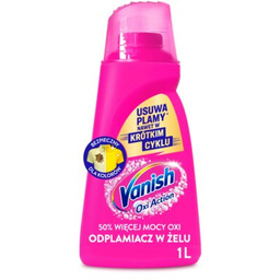 VANISH Odplamiacz do prania Oxi Action Różowy 1000