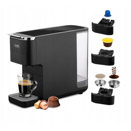 Ekspres ciśnieniowy kapsułkowy Raven EEK001C Czarny 3 adaptery