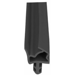 Deventer Uszczelka drzwiowa S6612 czarna - 50 m