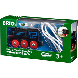 Zabawka Brio Pociąg z akumulatorem i kablem Usb