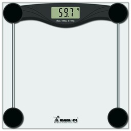 MOMERT 5873 Waga łazienkowa, szklana, do 180 kg,
