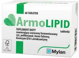 ArmoLipid 60 tabletek - Wspomaga obniżanie poziomu cholesterolu