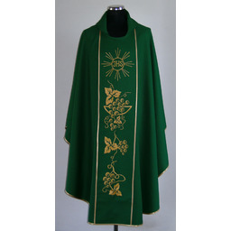 Ornat Zielony "Winogrona"