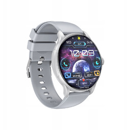 Xo Smartwatch J11 Amoled Srebrny