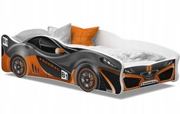 Łóżko samochód 160x80 auto materac Cars Thunder