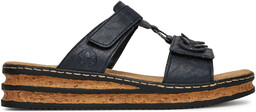 Klapki Rieker 62936-14 Granatowy