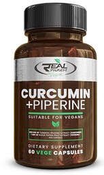 Real Pharm Curcumin + Piperine 60caps