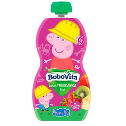 BoboVita Mus banan truskawka kiwi po 6 miesiącu,