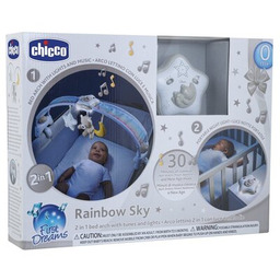 CHICCO Panel na łóżeczko First Dreams Rainbow Sky