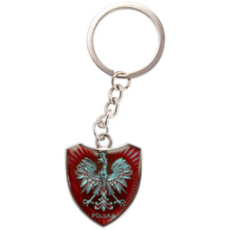 Brelok orzeł na tarczy