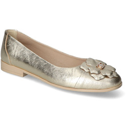 Baleriny Chebello 4609-046 Złote lico