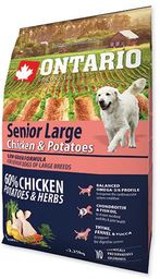 Ontario Dog Senior Large Chicken - 2,25kg