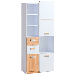 Regał młodzieżowy 80 cm Lorento L7, z szufladami