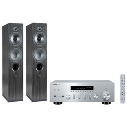 YAMAHA Zestaw stereo MusicCast R-N600A + INDIANA Line