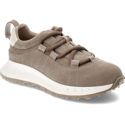 Beżowe Sneakersy Atiker Modne Obuwie Damskie