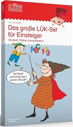 Das große LÜK-Set für Einsteiger: Deutsch, Mathe, Konzentration