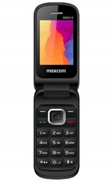 Telefon klapka dla Seniora MAXCOM Comfort MM815 Czarny