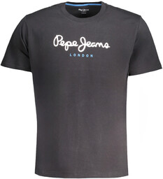 MĘSKA KOSZULKA Z KRÓTKIM RĘKAWEM PEPE JEANS CZARNA