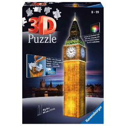 Ravensburger Puzzle 3D Big Ben Nocą 216 elementów