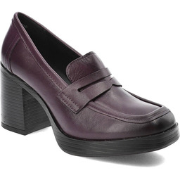 Marco Tozzi Fioletowe Półbuty Damskie Wygodne Obuwie