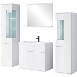 Meble do łazienki: szafka umywalkowa, słupek łazienkowy Nairobi