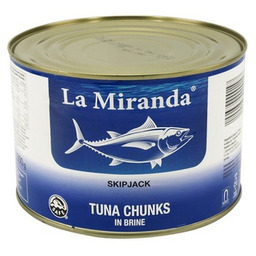 Tuńczyk kawałki w sosie własnym 1705 g