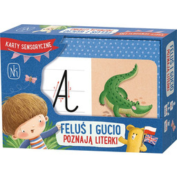 Feluś i Gucio poznają literki Nasza Księgarnia gry