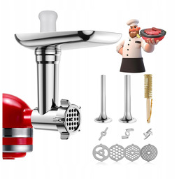 Przystawka Mieląca Kitchenaid Mielenie Mięsa Stop Aluminium Zmywarka