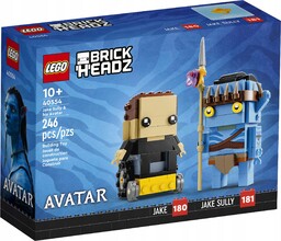 Lego BrickHeadz 40554 Jake Sully i jego awatar