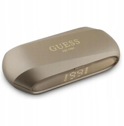 Słuchawki Bluetooth Tws Guess Elongated Logo Złote