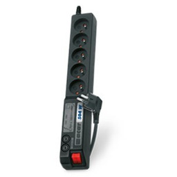 Acar Listwa przeciwprzepięciowa 504WF EMI/RFI (3m ; czarny)
