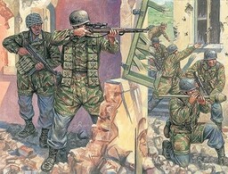 Italeri 510006045-1:72 2nd WW Deutsche spadochroniarze