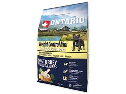 Ontario Dog Adult Mini Weight Control Turkey -