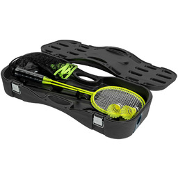 VirtuFit Zestaw 2w1 do badmintona i tenisa siatka,