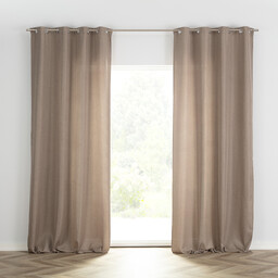 Zasłona BASIC na kółkach 140x280cm jasny taupe 1