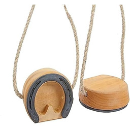 Rülke Holzspielzeug 50045 kopyta szczudła, naturalne