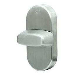 Hoppe Pokrętło drzwiowe do sztywnego łańcucha, stal szlachetna